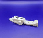 📿 NameBand 3D | Brățară Articulată Personalizată cu Nume