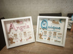 🖼️ BabyFrame 3D | Tablou Personalizat cu Datele Nașterii