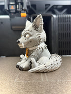 Figurină 3D Lup Voodoo / „Between Sweet and Disturbed”