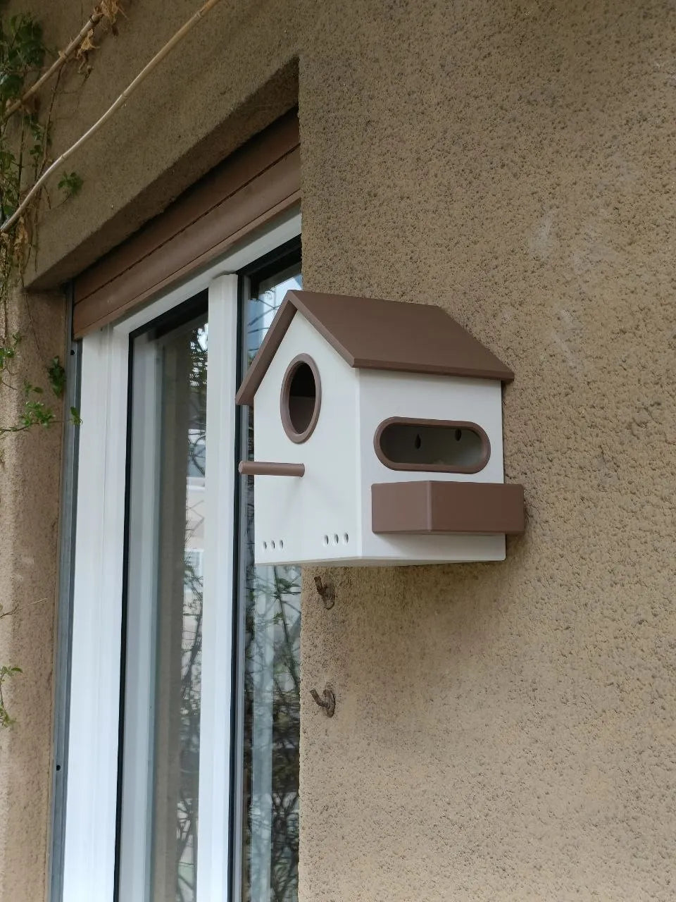 Căsuță & Hrănitoare Păsări „FeatherHome” 3D