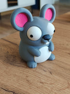Figurină Șoricel Amuzant „GoofyMouse” 3D
