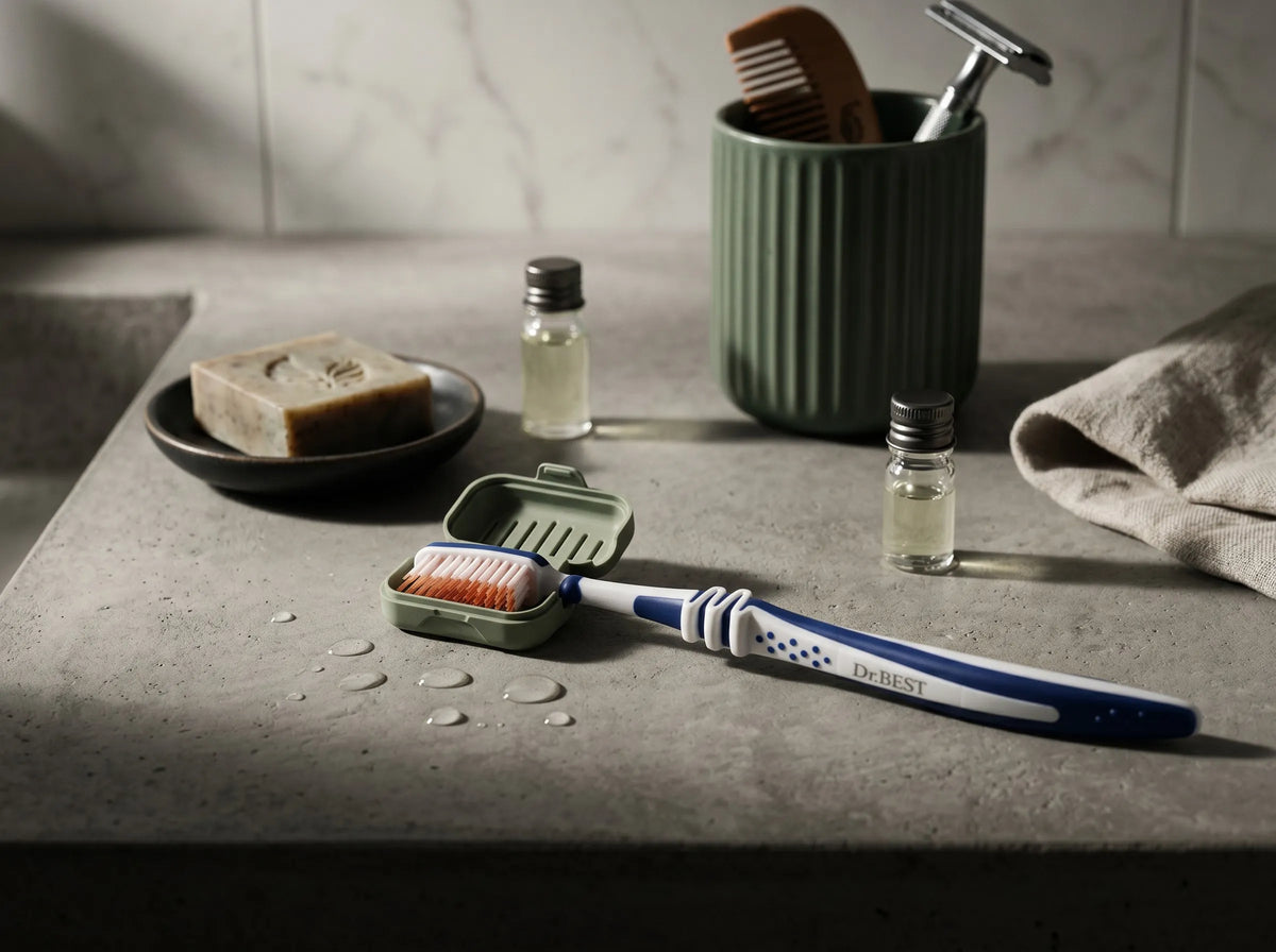 🪥 ToothGuard 3D | Etui de Protecție Ventilată pentru Periuța de Dinți
