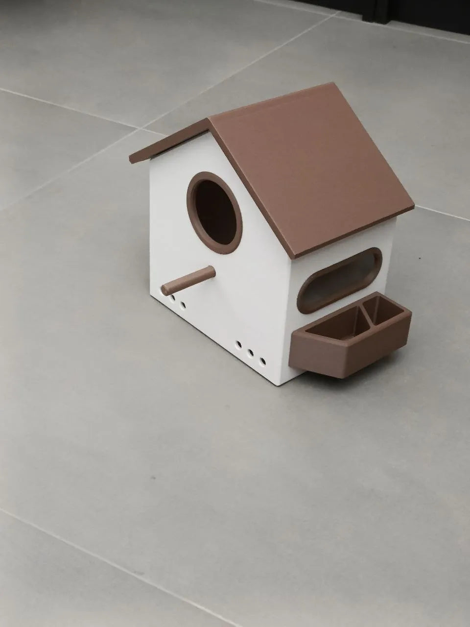 Căsuță & Hrănitoare Păsări „FeatherHome” 3D