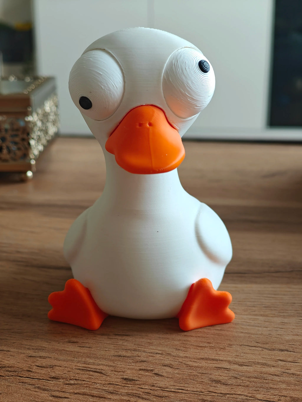 Figurină Gâscă Haioasă „GoofyGoose” 3D