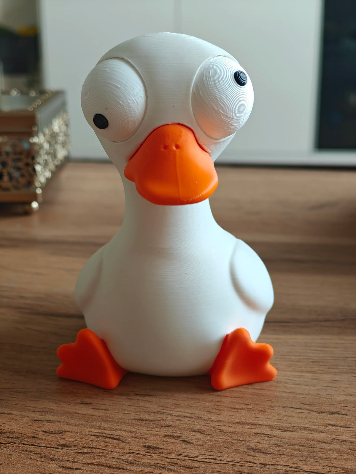 Figurină Gâscă Haioasă „GoofyGoose” 3D