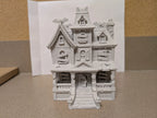 SpookyMansion | Dioramă 3D Căsuță Bântuită