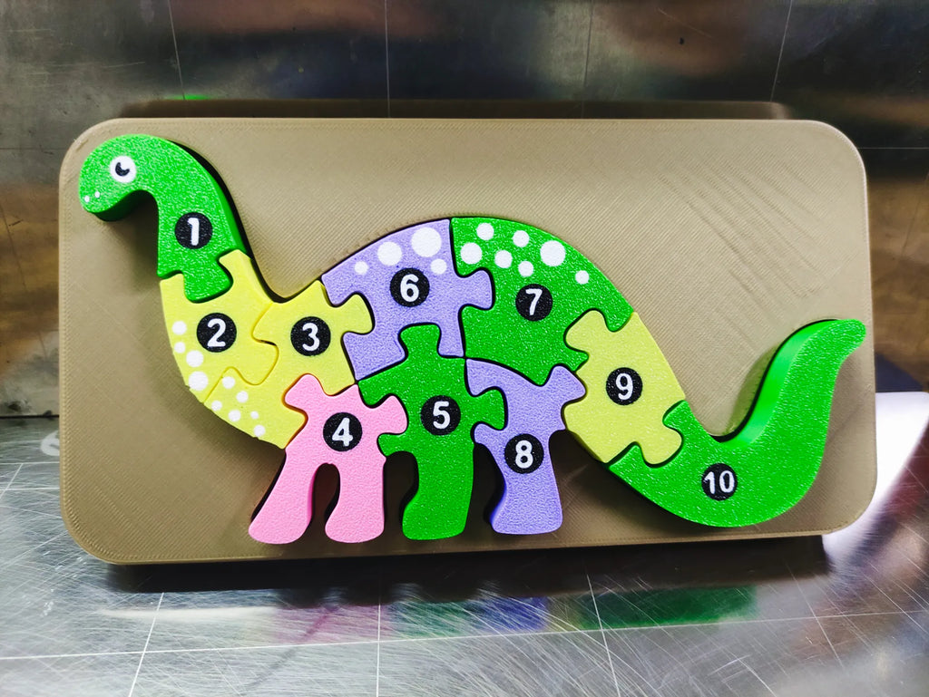 Puzzle Dino Numere „DinoCount” 3D
