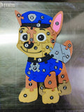 Puzzle 3D Interactiv Cățeluș Polițist cu Litere „ChasePuzzle”