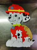 Puzzle Cățeluș Pompier „RescuePup” 3D
