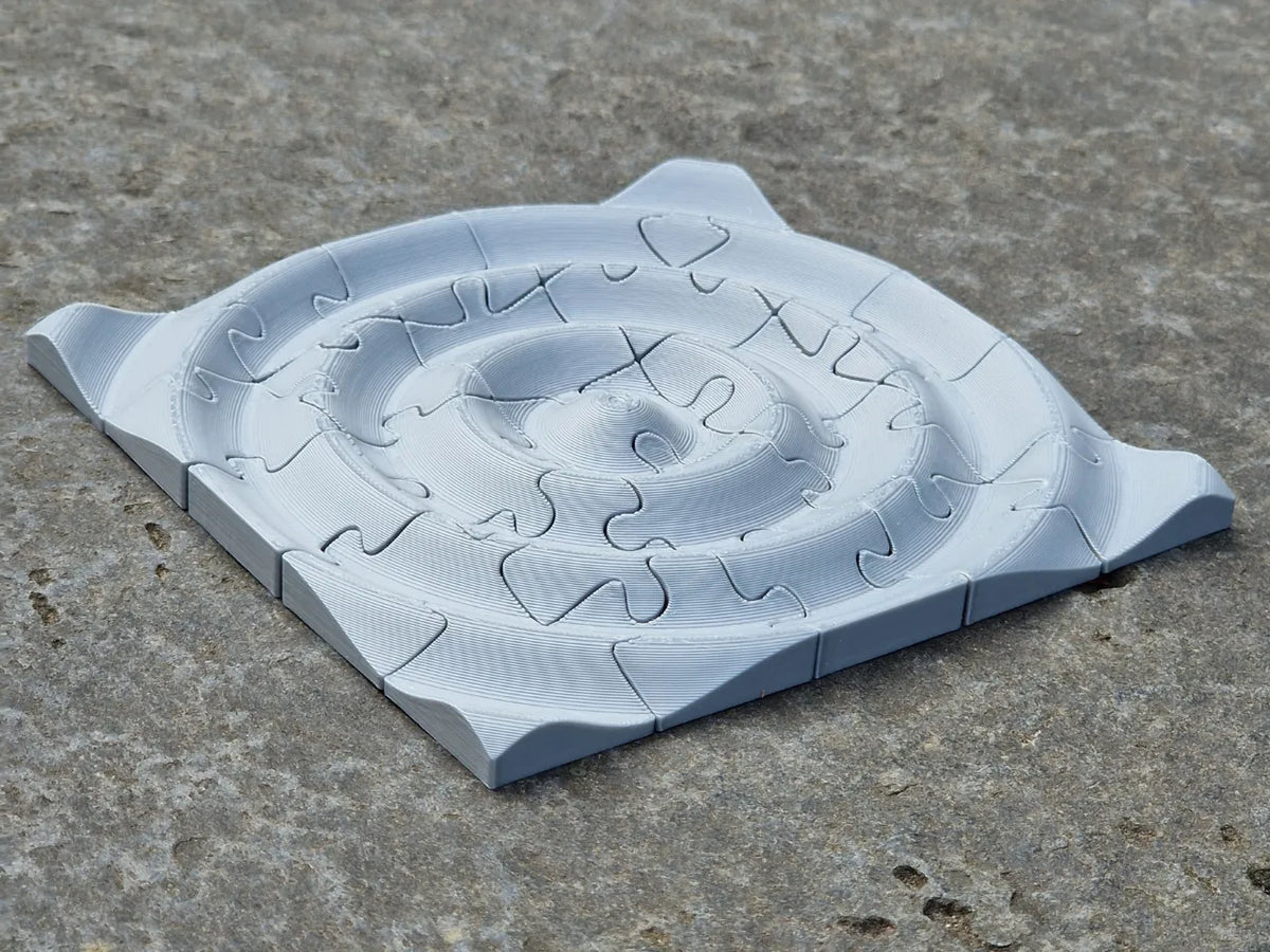 Puzzle Topografic Ripple „VortexWave” 3D