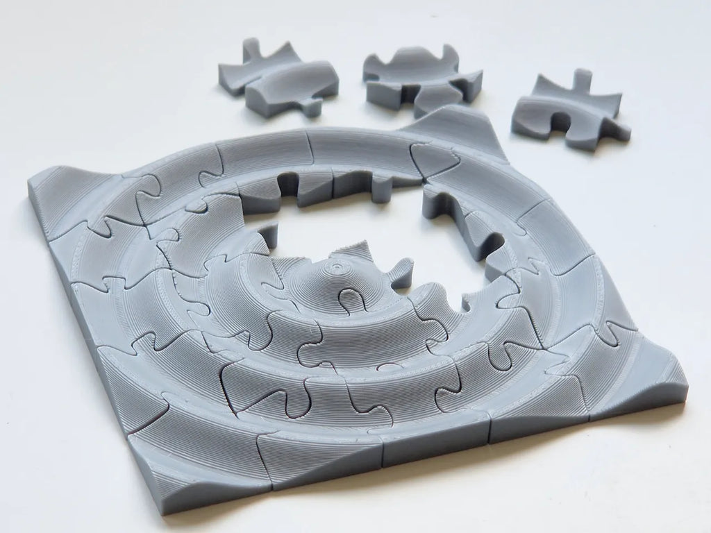 Puzzle Topografic Ripple „VortexWave” 3D