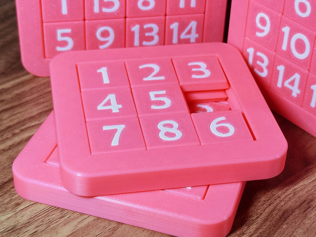 Joc Puzzle Glisant „NumSlide” 3D