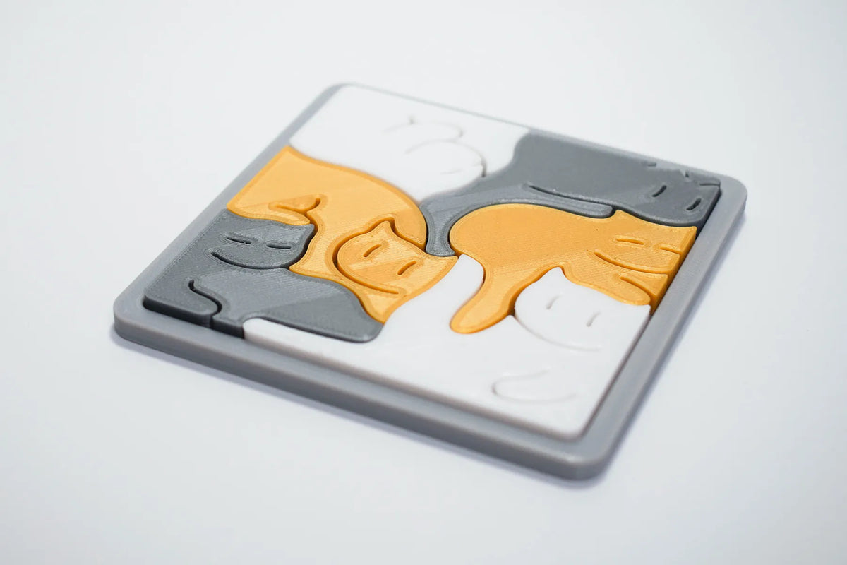 Puzzle Pisici „CrowdedCats” 3D
