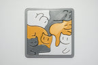Puzzle Pisici „CrowdedCats” 3D