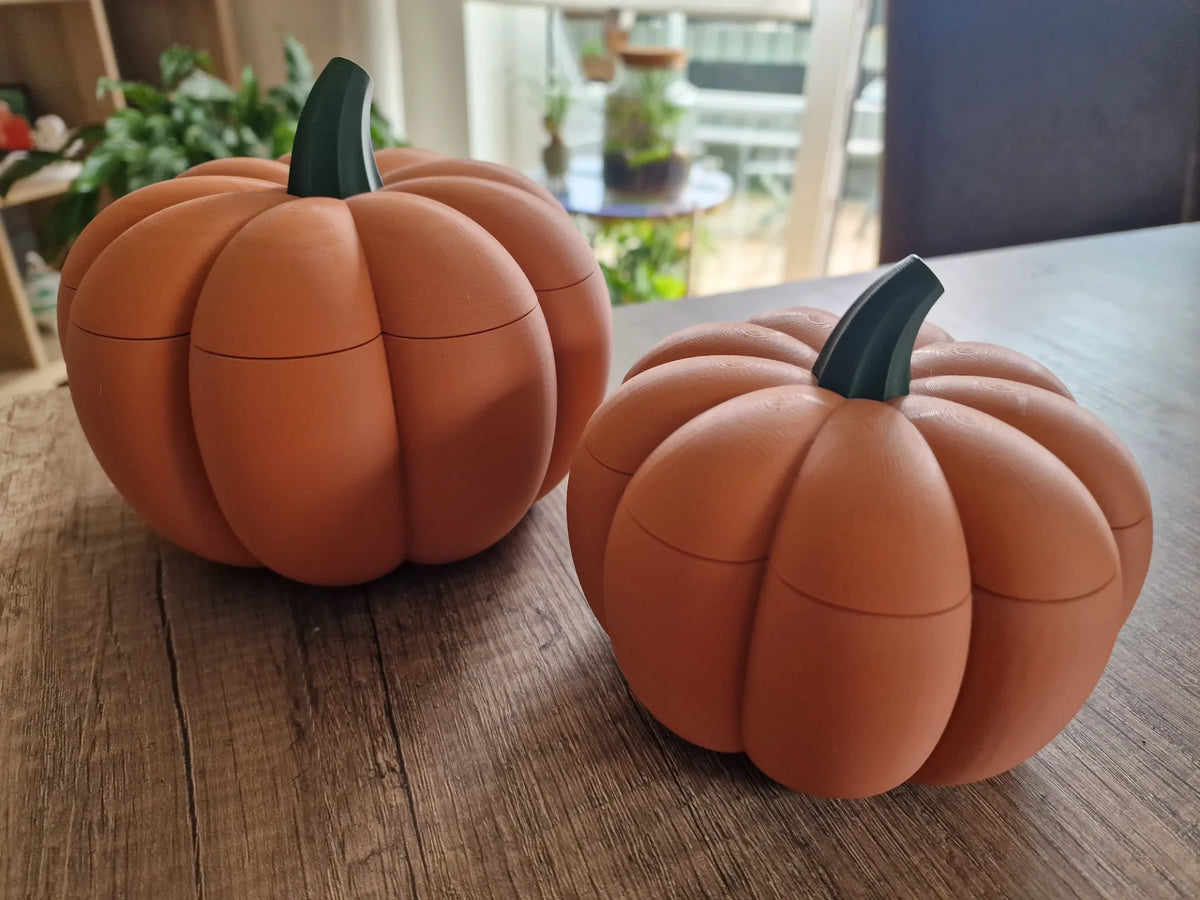 Bol Decorativ Dovleac cu Capac „PumpkinBox” 3D