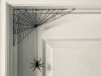 Decorațiune de Colț Pânză și Păianjen Suspendat „CornerSpiderWeb” 3D