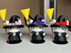Set Figurine 3D Vrăjitoare Hello Kitty „Witch Kitty Set”