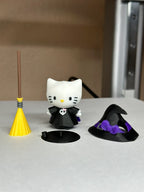 Set Figurine 3D Vrăjitoare Hello Kitty „Witch Kitty Set”