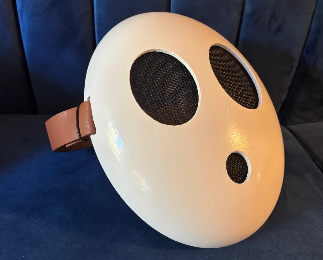 Mască Cosplay Shy Guy din Mario „Shy Guy Mask” 3D