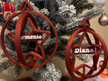 NameStar | Glob Rotativ Personalizat 3D