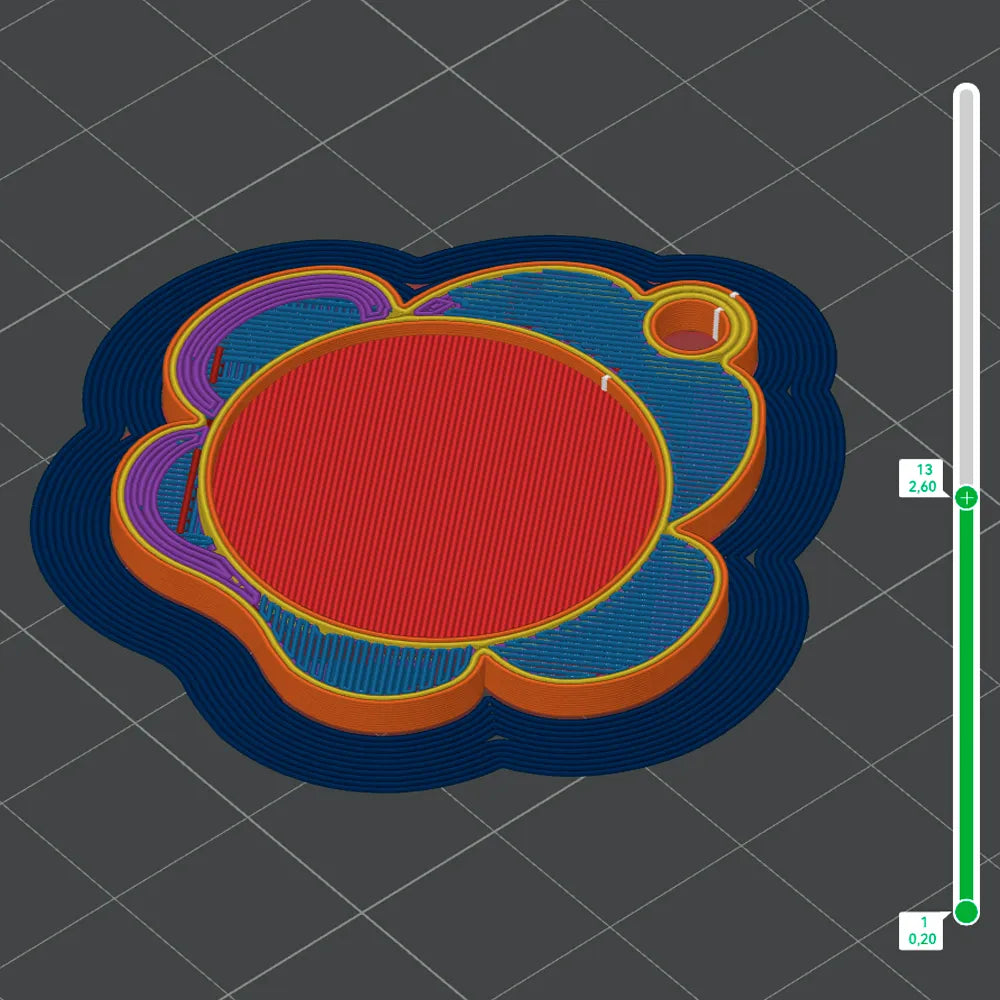 PawPrint | Breloc 3D Lăbuță de Pisică/Cățel