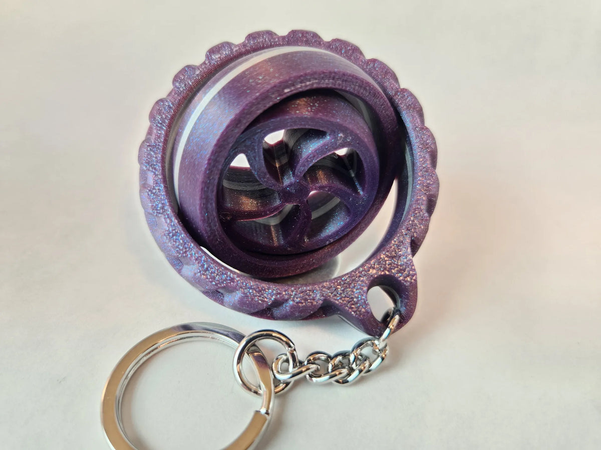 GyroSpinner | Breloc 3D Kinetic Antistres
