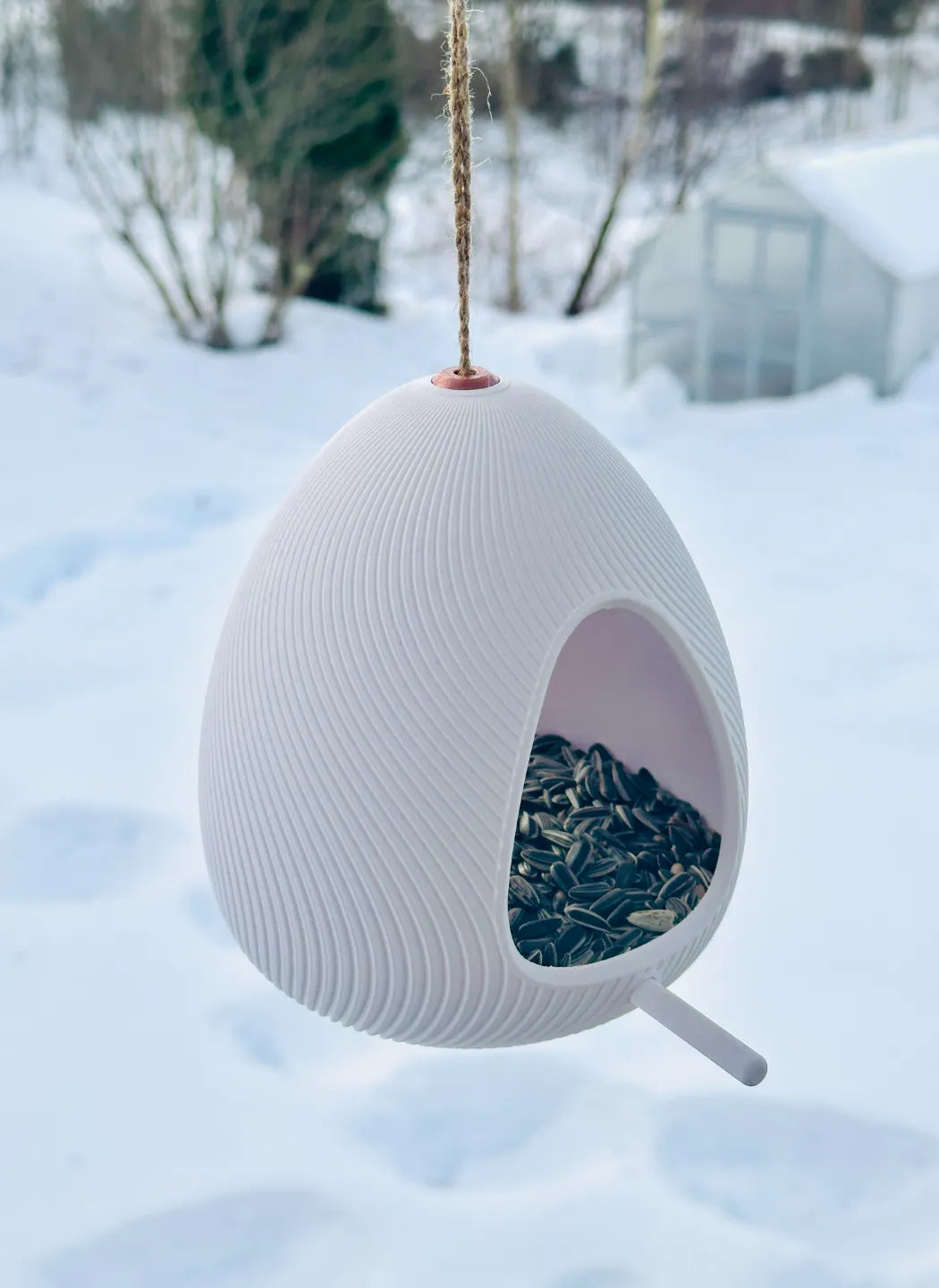 Hrănitoare Minimalistă „DropNest” 3D