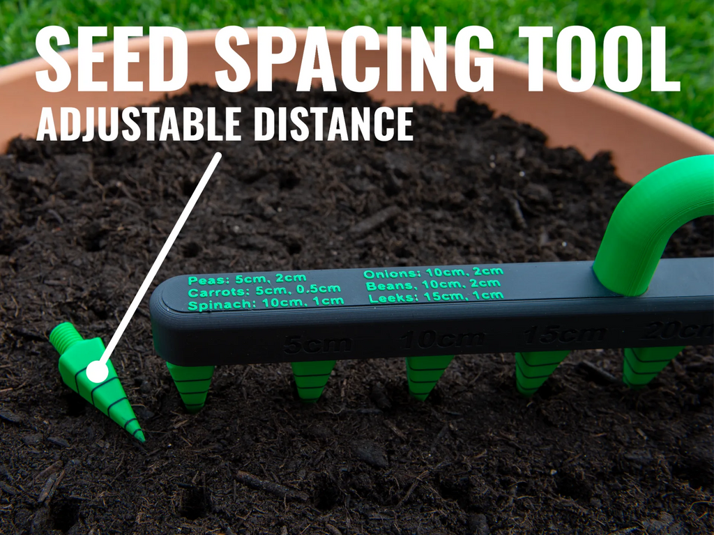 Marcator Reglabil „SeedSpacer” 3D