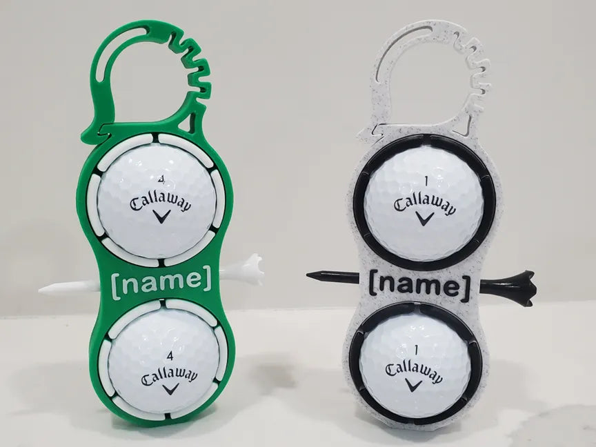 ⛳ GolfHolder 3D | Suport Personalizat pentru Mingi și Tees de Golf