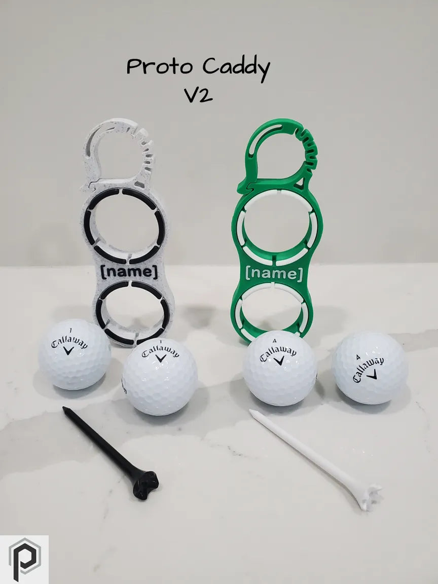 ⛳ GolfHolder 3D | Suport Personalizat pentru Mingi și Tees de Golf