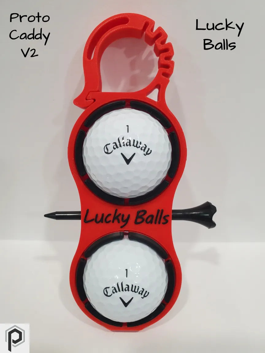 ⛳ GolfHolder 3D | Suport Personalizat pentru Mingi și Tees de Golf