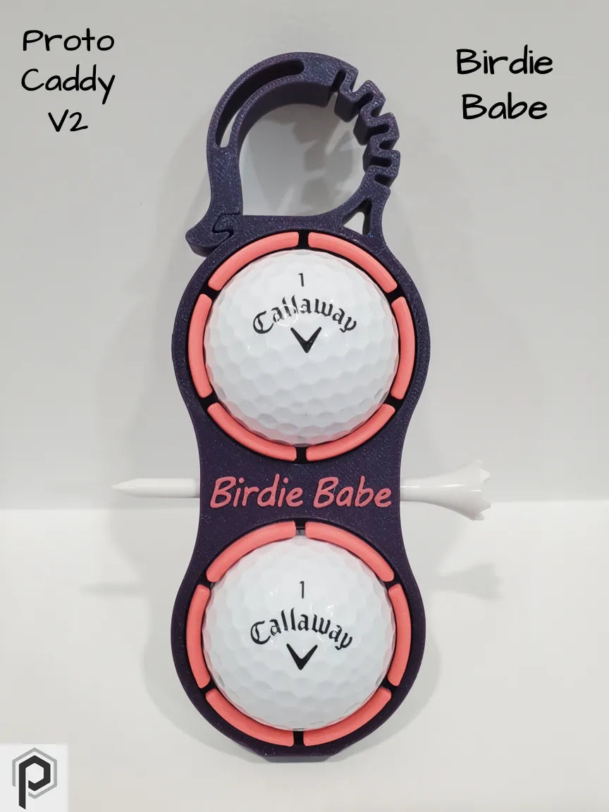 ⛳ GolfHolder 3D | Suport Personalizat pentru Mingi și Tees de Golf