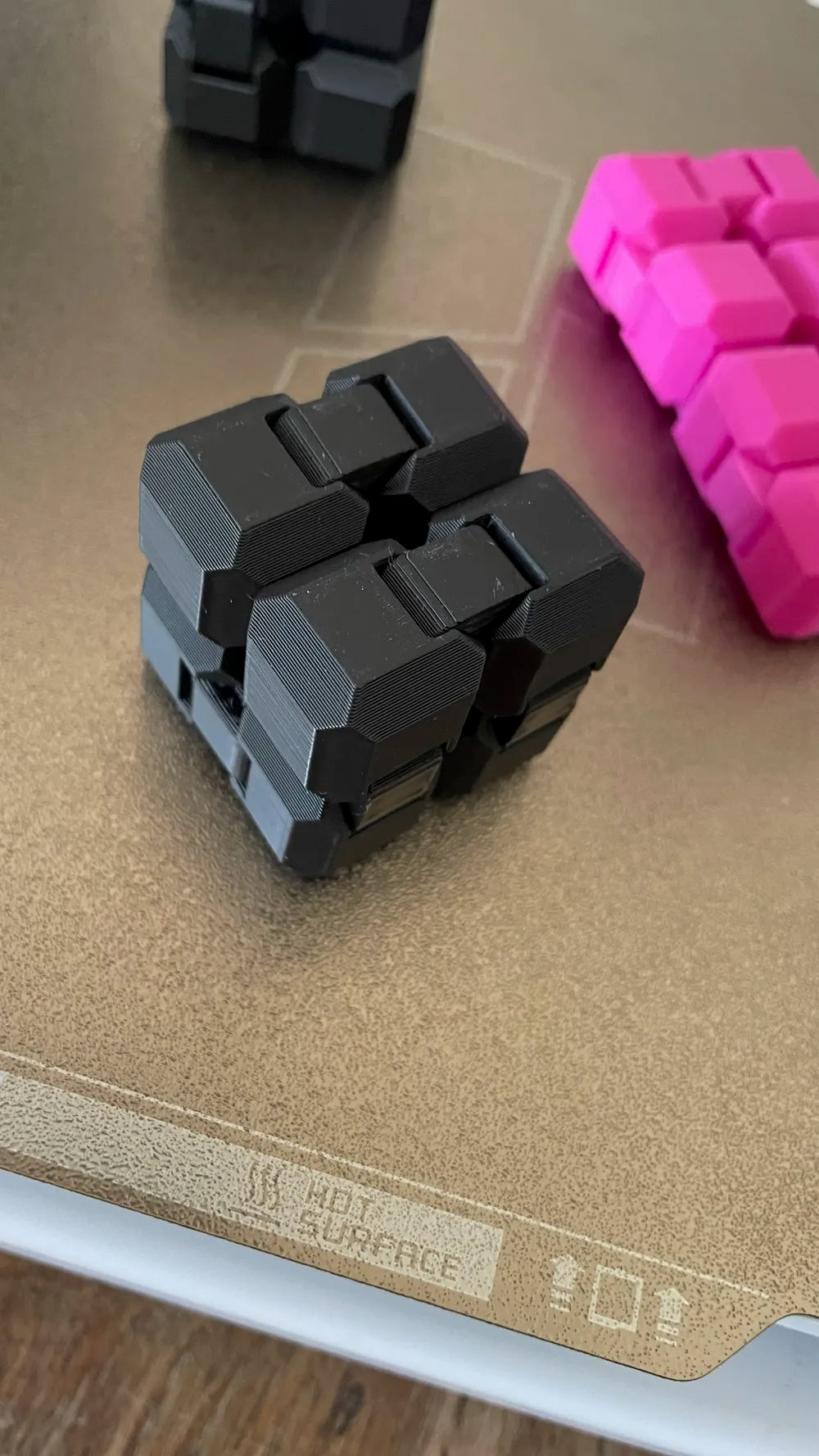 Cub Fidget „Mecanism Infinit” 3D