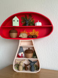 Mini-Raft Decorativ sub Formă de Ciupercă „MushroomShelf” 3D