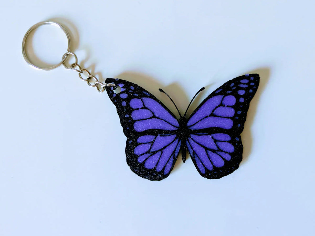 🦋 MonarchGlow | Breloc 3D Fluture Elegant