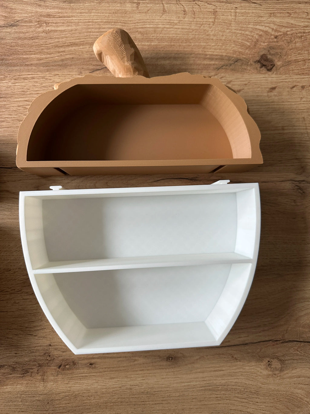 Mini-Raft Decorativ sub Formă de Ghindă / Dovleac „AcornShelf” 3D