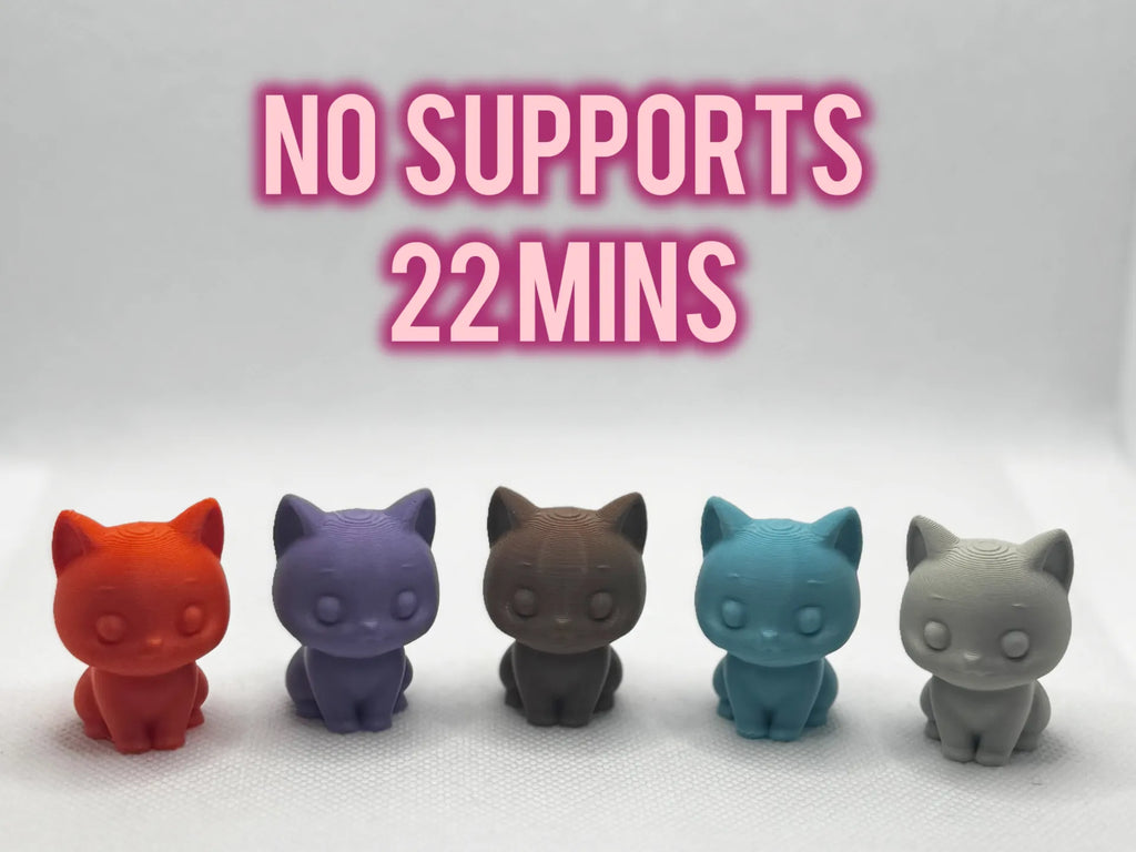 MiniCat | Figurină & Breloc 3D Pisicuță Chibi
