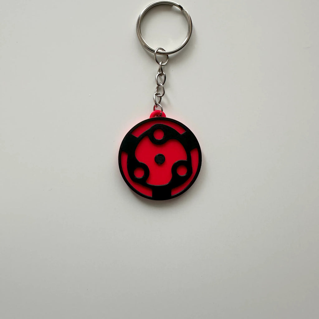 Set Brelocuri 3D cu Ochi Anime și Simboluri Mistice „Anime Eye & Mystic Symbols Keychains”
