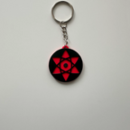 Set Brelocuri 3D cu Ochi Anime și Simboluri Mistice „Anime Eye & Mystic Symbols Keychains”