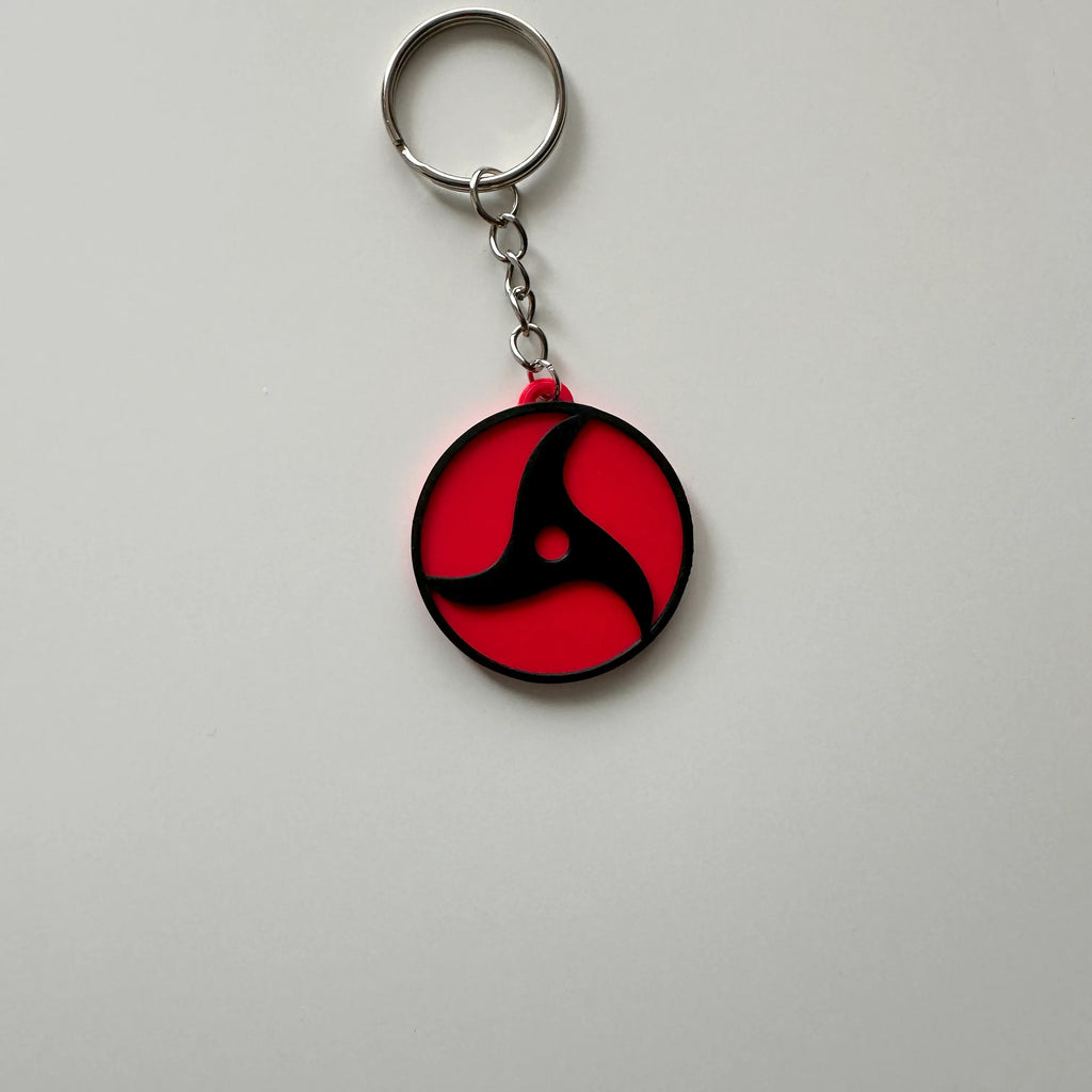 Set Brelocuri 3D cu Ochi Anime și Simboluri Mistice „Anime Eye & Mystic Symbols Keychains”