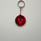 Set Brelocuri 3D cu Ochi Anime și Simboluri Mistice „Anime Eye & Mystic Symbols Keychains”