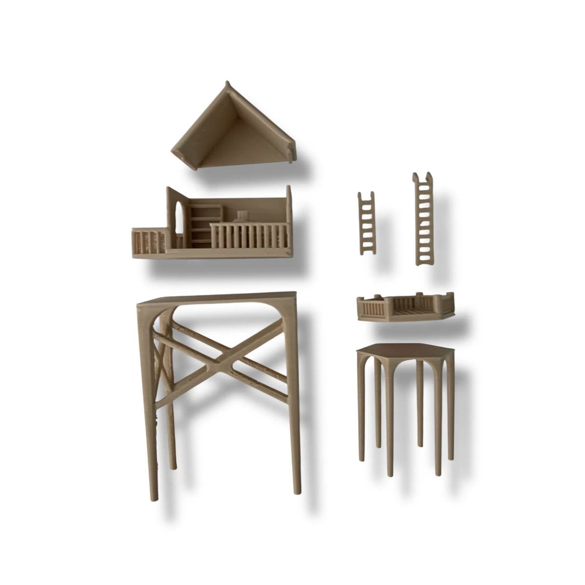 Casuță Decorativă „TreePlug” 3D