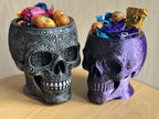 Bol Decorativ Craniu Ornamental / Ghiveci „FiligreeSkullBowl” 3D