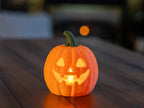 Suport Lumânare LED Dovleac de Halloween „Jack-O'-Lantern Tealight” 3D
