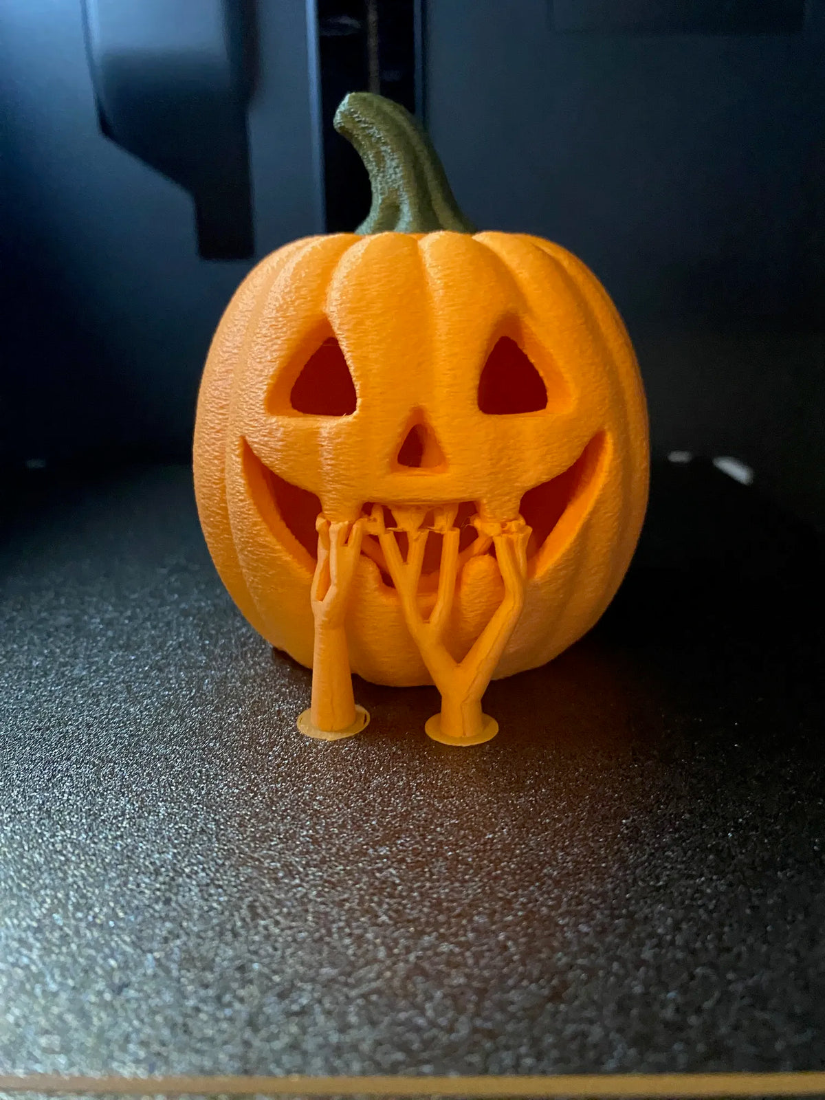 Suport Lumânare LED Dovleac de Halloween „Jack-O'-Lantern Tealight” 3D