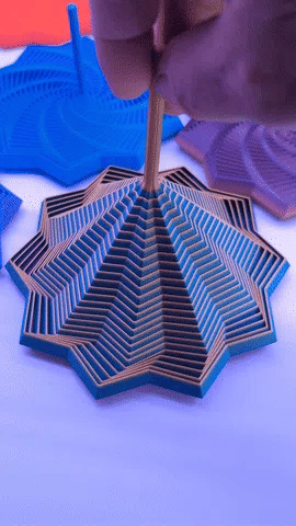 Jucărie Fidget „Vortex Kinetic” 3D