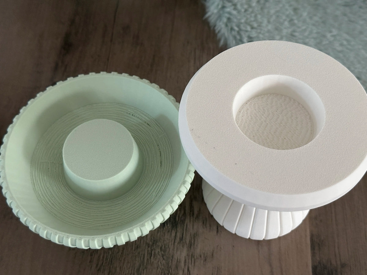 Set Decorativ Ciupercuțe Texturate „ShroomSet” 3D