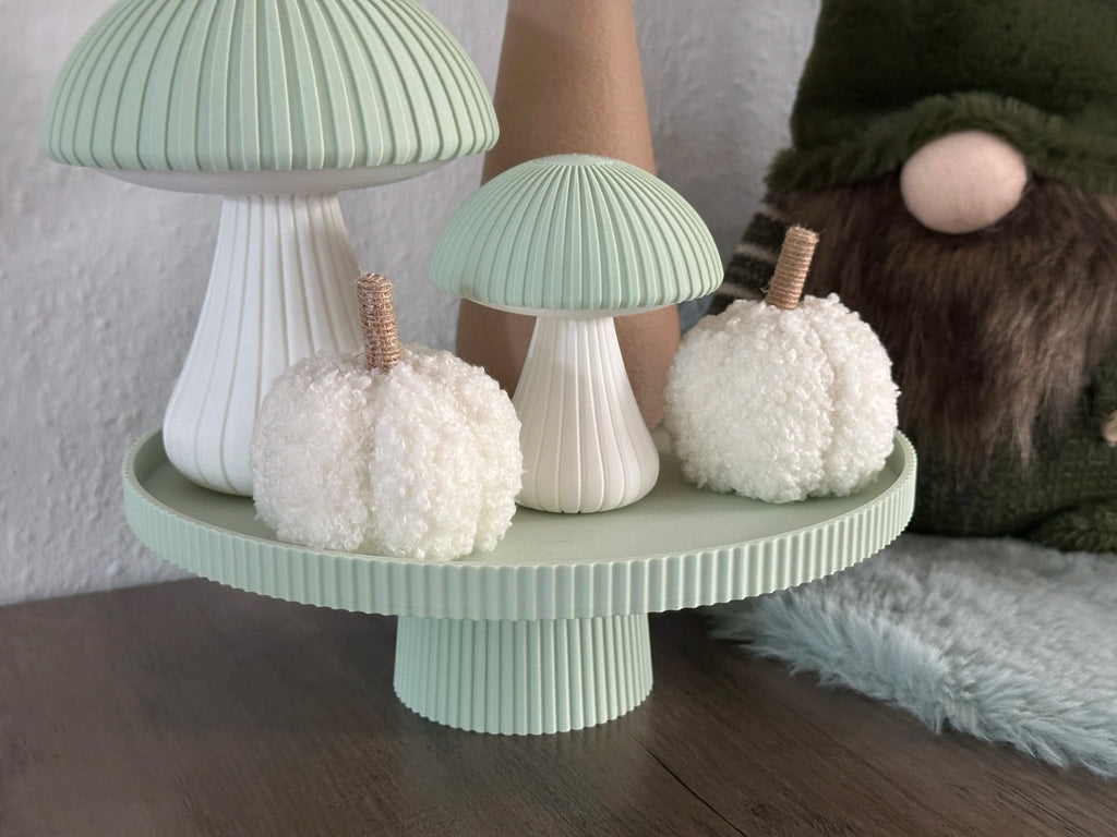Set Decorativ Ciupercuțe Texturate „ShroomSet” 3D