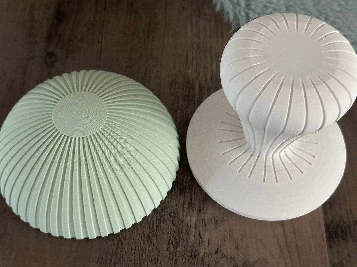 Set Decorativ Ciupercuțe Texturate „ShroomSet” 3D