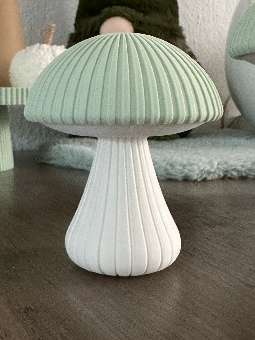 Set Decorativ Ciupercuțe Texturate „ShroomSet” 3D